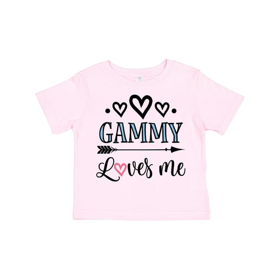 Inktastic Gammy Loves Me Grandchild Girls Toddler T-Shirt