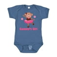 thumbnail image 1 of Inktastic Gammy's Girl Monkey Girls Baby Bodysuit, 1 of 5