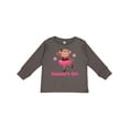thumbnail image 1 of Inktastic Gammy's Girl Monkey Girls Long Sleeve Toddler T-Shirt, 1 of 5