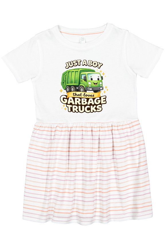 Garbage Trucks Girls Toddler Dress