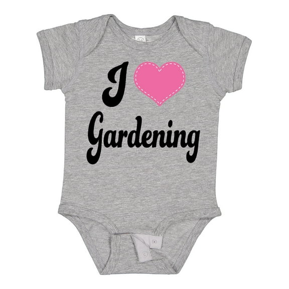 Inktastic Gardener Gift I Love Gardening Girls Baby Bodysuit