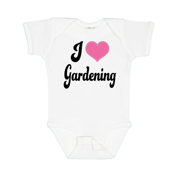 Inktastic Gardener Gift I Love Gardening Girls Baby Bodysuit