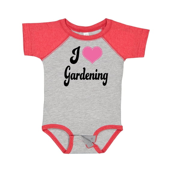 Inktastic Gardener Gift I Love Gardening Girls Baby Bodysuit