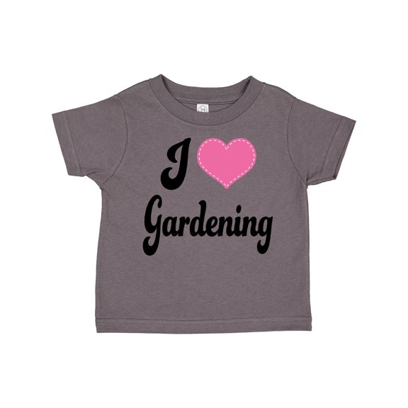 Inktastic Gardener Gift I Love Gardening Girls Toddler T-Shirt