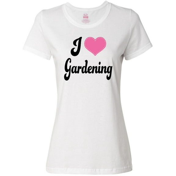 Inktastic Gardener Gift I Love Gardening Women's T-Shirt