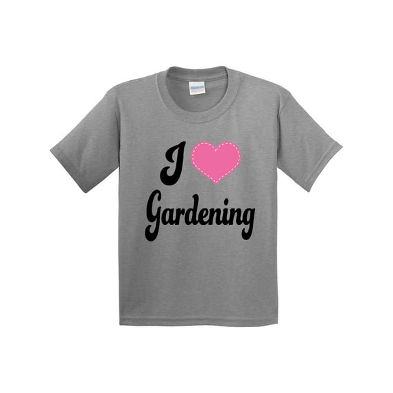 Inktastic Gardener I Love Gardening Youth T-Shirt