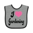 thumbnail image 1 of Inktastic Gardener I Love Gardening Girls Baby Bib, 1 of 4