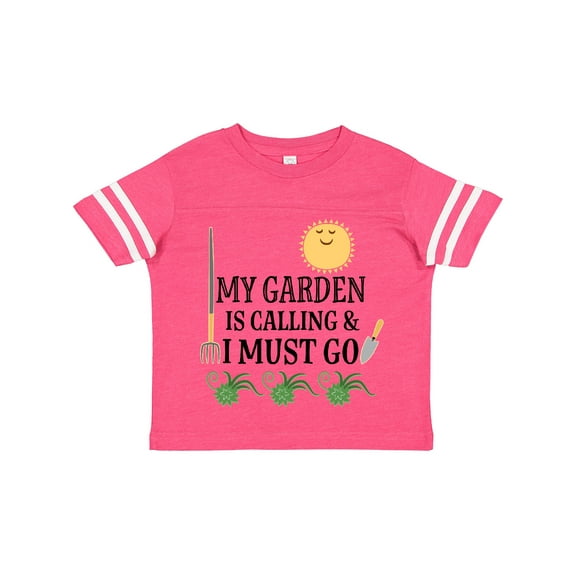 Inktastic Gardening Funny Garden Is Calling Boys or Girls Toddler T-Shirt
