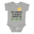 thumbnail image 1 of Inktastic Gardening Funny Garden is Calling Boys or Girls Baby Bodysuit, 1 of 5