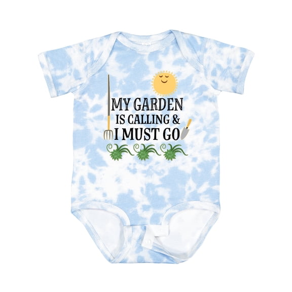 Inktastic Gardening Funny Garden is Calling Boys or Girls Baby Bodysuit