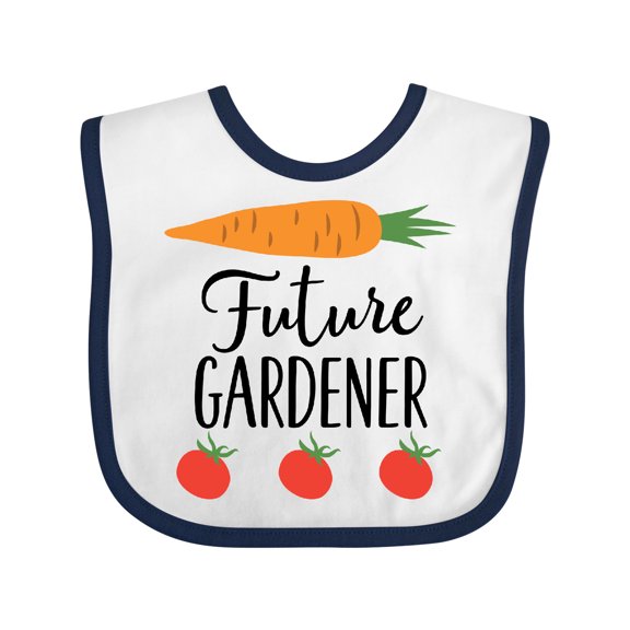 Inktastic Gardening Future Gardener Boys or Girls Baby Bib