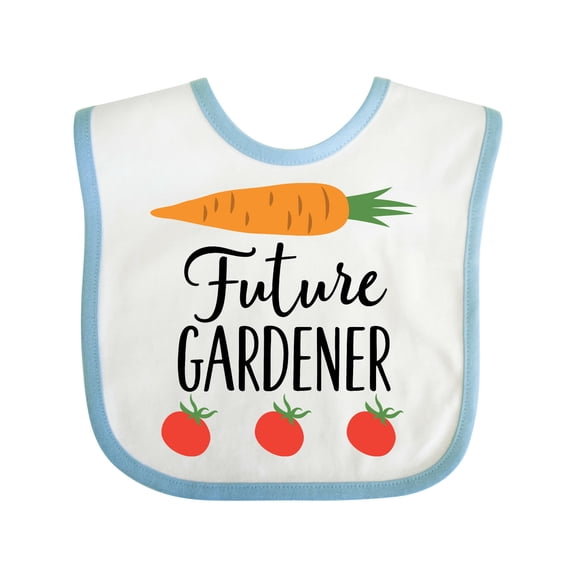 Inktastic Gardening Future Gardener Boys or Girls Baby Bib