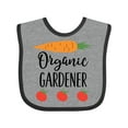thumbnail image 1 of Inktastic Gardening Organic Gardener Boys or Girls Baby Bib, 1 of 4