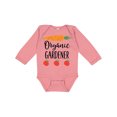 thumbnail image 1 of Inktastic Gardening Organic Gardener Boys or Girls Long Sleeve Baby Bodysuit, 1 of 5