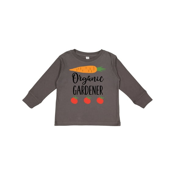 Inktastic Gardening Organic Gardener Boys or Girls Long Sleeve Toddler T-Shirt
