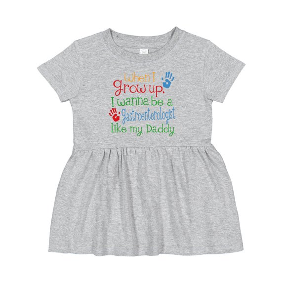 Inktastic Gastroenterologist Like Daddy Girls Baby Dress