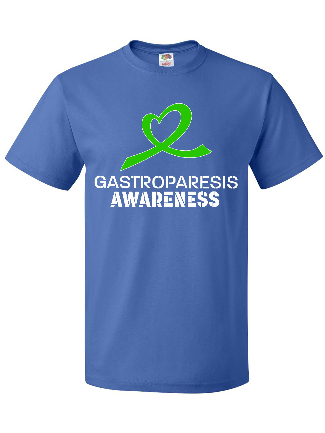 Inktastic Gastroparesis Awareness green heart ribbon TShirt