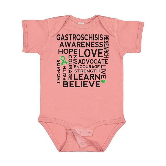 Inktastic Gastroschisis Support Awareness Boys or Girls Baby Bodysuit