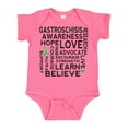 thumbnail image 1 of Inktastic Gastroschisis Support Awareness Boys or Girls Baby Bodysuit, 1 of 5