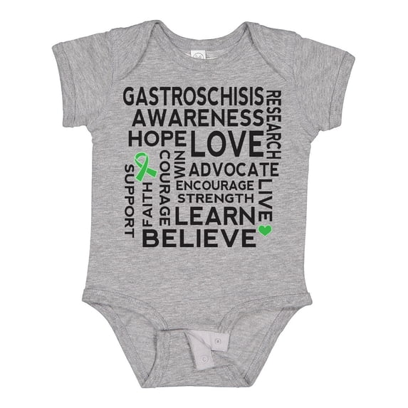 Inktastic Gastroschisis Support Awareness Boys or Girls Baby Bodysuit