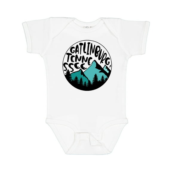 Inktastic Gatlinburg, Tennessee- Mountains Boys or Girls Baby Bodysuit
