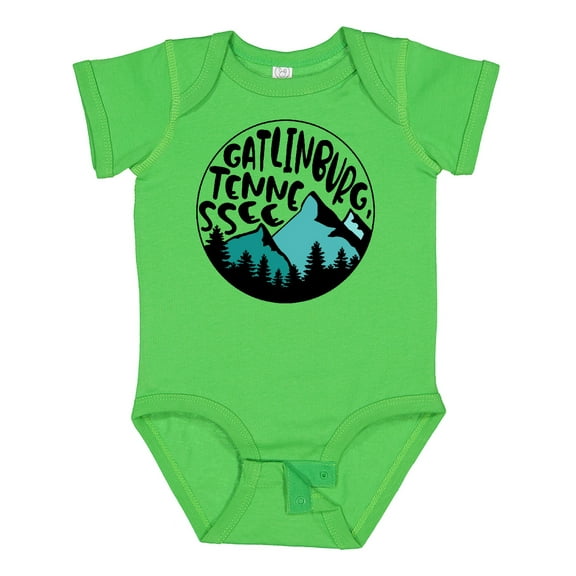 Inktastic Gatlinburg, Tennessee- Mountains Boys or Girls Baby Bodysuit