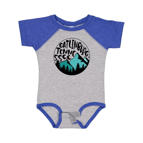 Inktastic Gatlinburg, Tennessee- Mountains Boys or Girls Baby Bodysuit