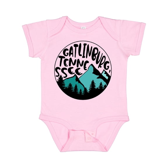 Inktastic Gatlinburg, Tennessee- Mountains Boys or Girls Baby Bodysuit