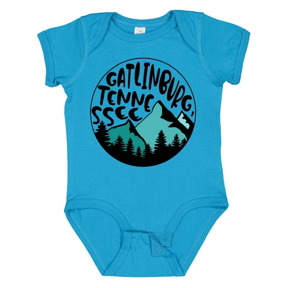 Inktastic Gatlinburg, Tennessee- Mountains Boys or Girls Baby Bodysuit