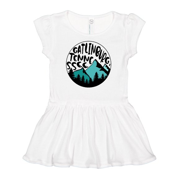 Inktastic Gatlinburg, Tennessee- Mountains Girls Baby Dress