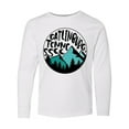 thumbnail image 1 of Inktastic Gatlinburg, Tennessee Mountains Long Sleeve Youth T-Shirt, 1 of 5
