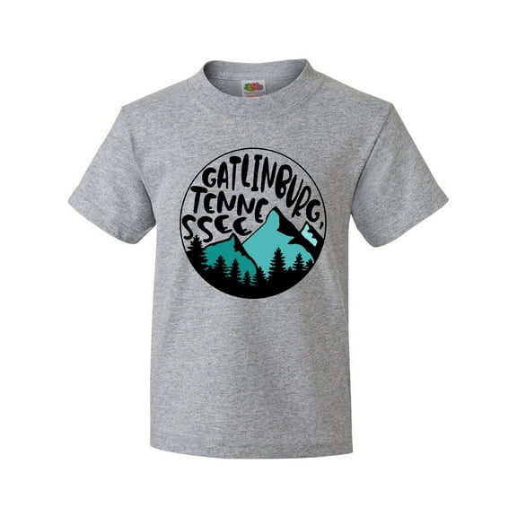 Inktastic Gatlinburg, Tennessee- Mountains Youth T-Shirt