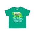 thumbnail image 1 of Inktastic Gatlinburg, Tennessee- Mountains and Bear Shape Boys or Girls Toddler T-Shirt, 1 of 5
