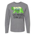 thumbnail image 1 of Inktastic Gatlinburg, Tennessee- Mountains and Bear Shape Long Sleeve T-Shirt, 1 of 5