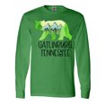 thumbnail image 1 of Inktastic Gatlinburg, Tennessee- Mountains and Bear Shape Long Sleeve T-Shirt, 1 of 5