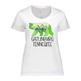 thumbnail image 1 of Inktastic Gatlinburg, Tennessee- Mountains and Bear Shape Women's Plus Size T-Shirt, 1 of 5