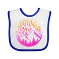 thumbnail image 1 of Inktastic Gatlinburg, Tennessee- Mountains in Sunrise Colors Boys or Girls Baby Bib, 1 of 4