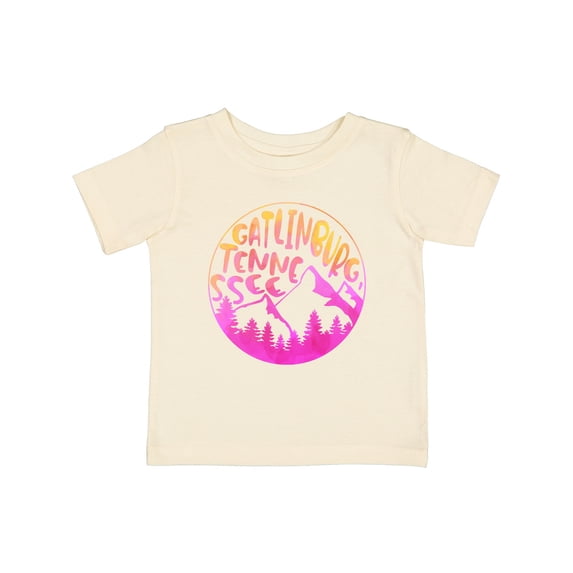 Inktastic Gatlinburg, Tennessee Mountains in Sunrise Colors Boys or Girls Baby T-Shirt