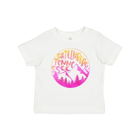 Inktastic Gatlinburg, Tennessee Mountains in Sunrise Colors Boys or Girls Baby T-Shirt