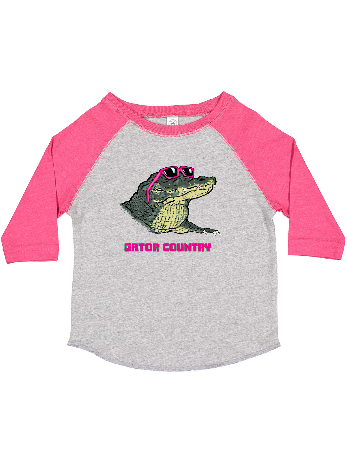 Inktastic Gator Country Sunny Gator in Pink Sunglasses Boys or 