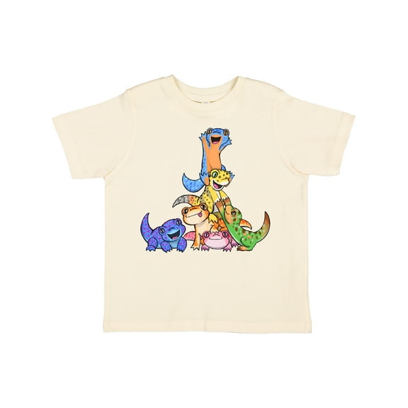 Inktastic Gecko Pile Cute Lizards Boys or Girls Toddler T-Shirt