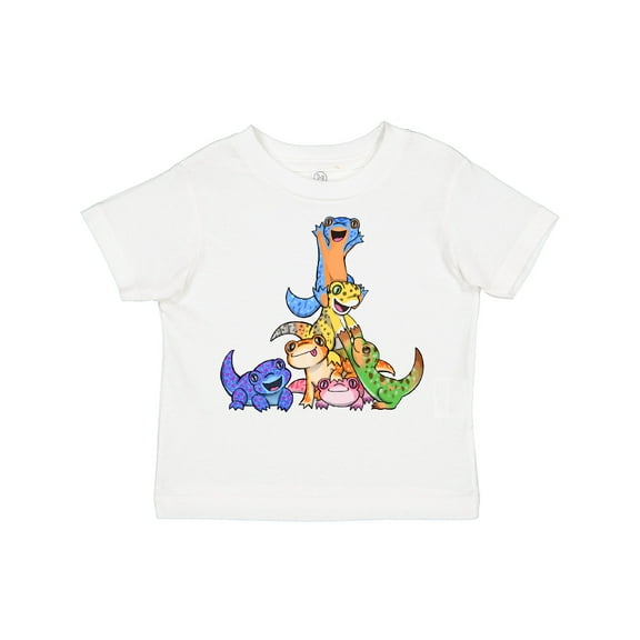 Inktastic Gecko Pile Cute Lizards Boys or Girls Toddler T-Shirt