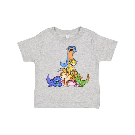Inktastic Gecko Pile Cute Lizards Boys or Girls Toddler T-Shirt
