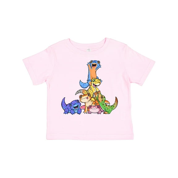 Inktastic Gecko Pile Cute Lizards Boys or Girls Toddler T-Shirt