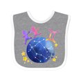thumbnail image 1 of Inktastic Gemini Constellation Zodiac Sign Illustration Boys or Girls Baby Bib, 1 of 4
