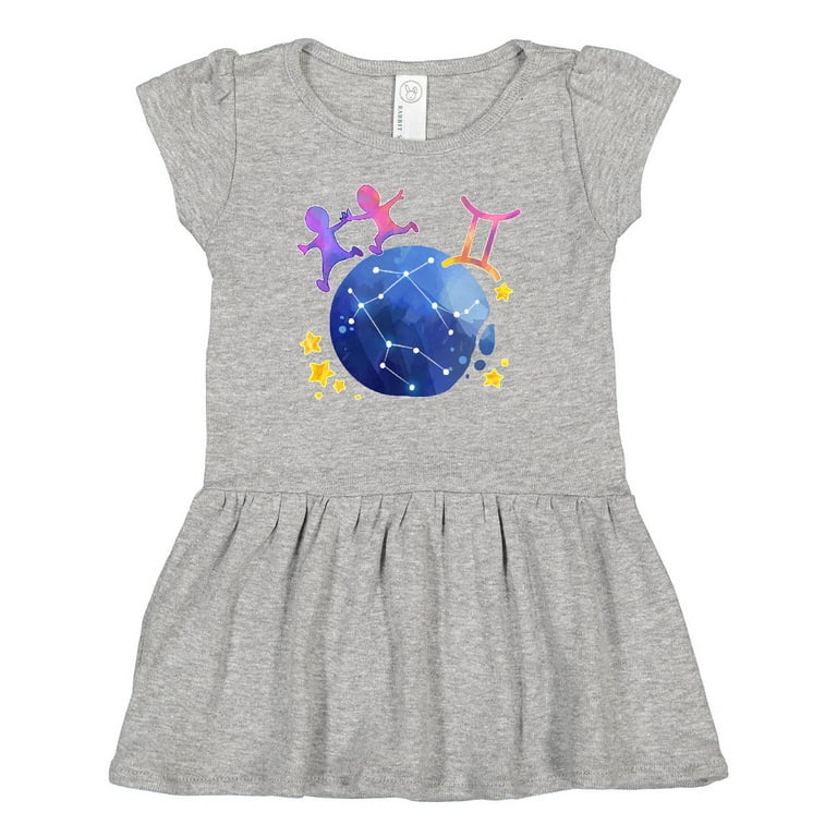 Inktastic Gemini Constellation Zodiac Sign Illustration Girls Baby