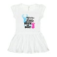 thumbnail image 1 of Inktastic Gender Reveal Will It Be a Little Buck or Doe? Girls Toddler Dress, 1 of 5