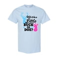 thumbnail image 1 of Inktastic Gender Reveal Will It Be a Little Buck or Doe? T-Shirt, 1 of 5