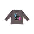 thumbnail image 1 of Inktastic Gender Reveal Will it be a Little Buck or Doe? Girls Long Sleeve Toddler T-Shirt, 1 of 5