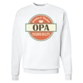 thumbnail image 1 of Inktastic Genuine Opa Adult Sweatshirt, 1 of 4